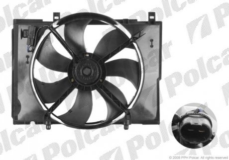 Вентилятор радіатора Polcar 500223W4 (фото 1)