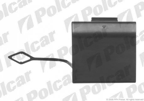 Заглушка крюка буксировки Polcar 50030714 (фото 1)
