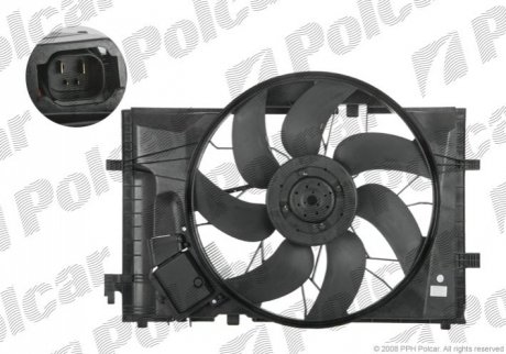 Вентилятор радіатора Polcar 500323W1 (фото 1)