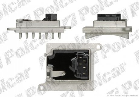 Резистор вентилятора Polcar 5003KST2 (фото 1)