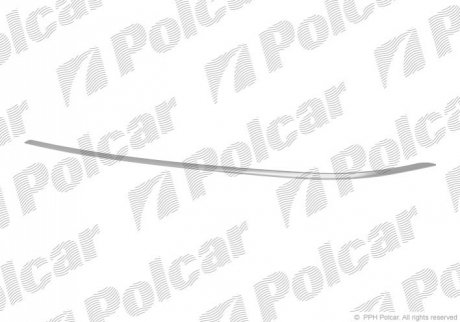 Молдинг бампера Polcar 5018075 (фото 1)
