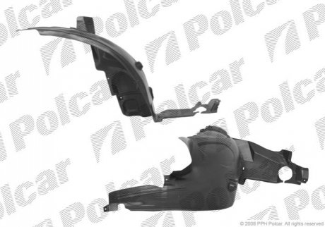 Підкрилок лівий Polcar 5035FL2 (фото 1)