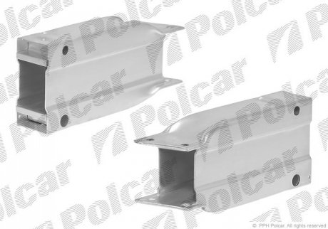 Кронштейн усилителя переднего бампера Polcar 50700731 (фото 1)