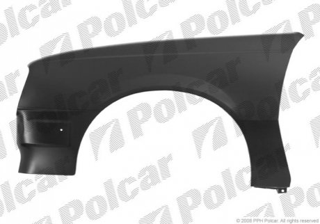 Крило переднє Polcar 551302 (фото 1)