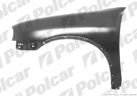 Крыло переднее Opel: Combo (1994-2001), Corsa (1993-2000) Polcar 555502 (фото 1)
