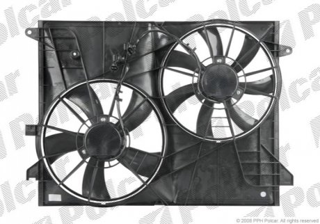 Вентилятор радіатора Polcar 556523W1 (фото 1)