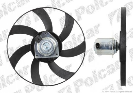 Вентилятор без корпусу Polcar 601123U2 (фото 1)