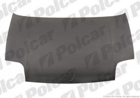 Капот Renault: Clio 2 пок., (1998-2005) Polcar 601503 (фото 1)