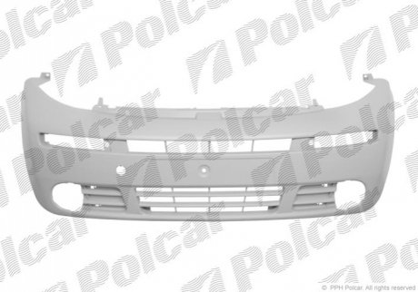 Бампер передний Opel: Vivaro [A] (2001-2014) Polcar 60260714 (фото 1)
