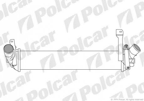 Интеркулер Polcar 6060J8-2 (фото 1)