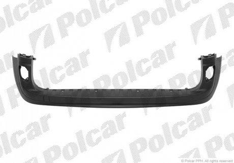 Бампер задний Mercedes: Citan (2012-) Polcar 6062960J (фото 1)