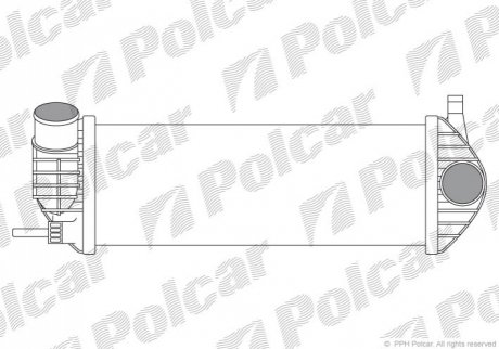 Интеркулер Polcar 6062J8-2 (фото 1)