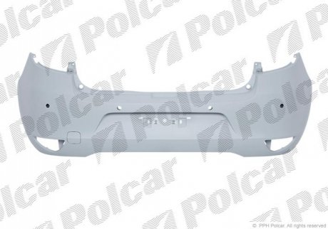 Бампер задній Renault: Clio 3 пок., (2005-2012) Polcar 6064961J (фото 1)