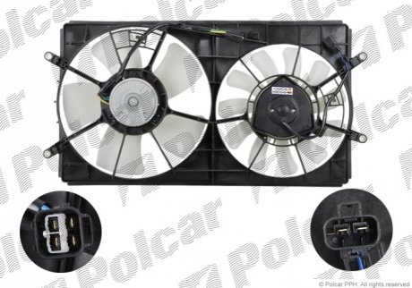 Вентилятор радіатора Polcar 743523W1 (фото 1)
