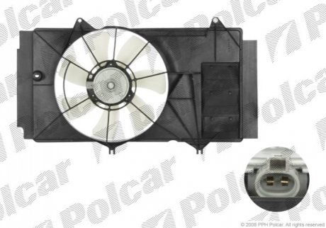Вентилятор радіатора Polcar 810323W4 (фото 1)