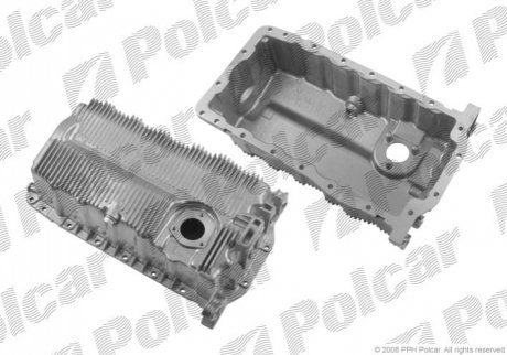 Піддон масляний двигуна VAG 1.6 03-17 Polcar 9513MO-3 (фото 1)