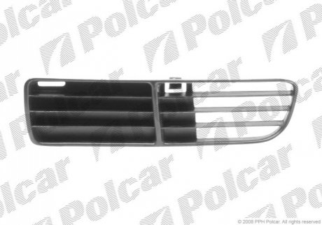 Решетка бампера Volkswagen: Polo III [6N1, 6N2] (1994-2001) Polcar 9524275 (фото 1)