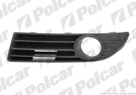 Решетка бампера Volkswagen: Polo IV [9N_, 9N4] (2001-2009) Polcar 9527273 (фото 1)