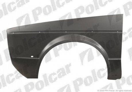 Крило переднє Volkswagen: Caddy I (1979-1992), Golf I (1974-1985) Polcar 953201 (фото 1)