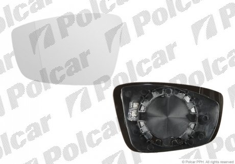 Вкладиш дзеркала зовнішнього Polcar 9533552E (фото 1)