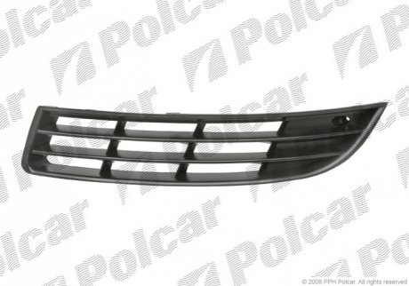 Решетка бампера Volkswagen: Passat B6 [3C2, 3C5] (2005-2010) Polcar 9555272J (фото 1)