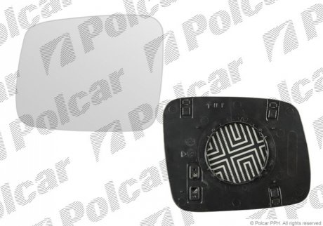 Вкладиш дзеркала зовнішнього Polcar 9566545E (фото 1)