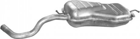 Глушник (задня частина) алюмінієва сталь 01105