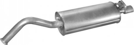 Глушитель (задняя часть) алюминизированная сталь POLMOSTROW 01113 (фото 1)