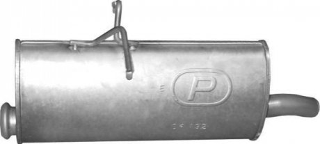 Глушитель (задняя часть) алюминизированная сталь POLMOSTROW 04132 (фото 1)