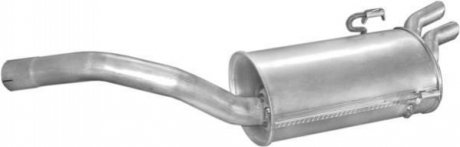 Глушитель (задняя часть) алюминизированная сталь POLMOSTROW 07.134 (фото 1)