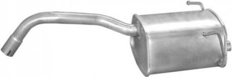 Глушитель (задняя часть) алюминизированная сталь POLMOSTROW 07420 (фото 1)
