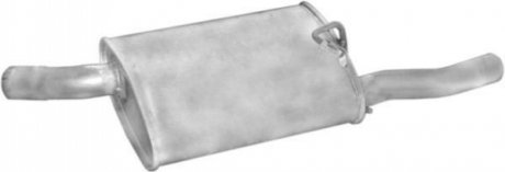 Глушитель (задняя часть) алюминизированная сталь POLMOSTROW 08.15 (фото 1)