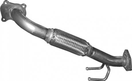 Глушитель (передняя часть) алюминизированная сталь POLMOSTROW 08221 (фото 1)