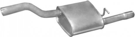 Глушник (задня частина) алюмінієва сталь 08654