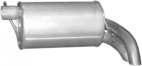 Глушитель (задняя часть) алюминизированная сталь POLMOSTROW 08671 (фото 1)