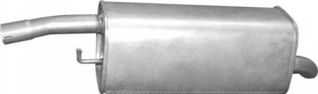Глушник (задня частина) алюмінієва сталь POLMOSTROW 08675 (фото 1)