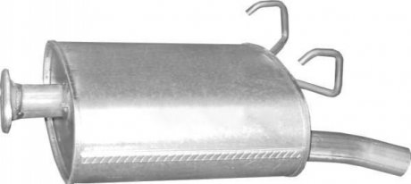 Глушник (задня частина) алюмінієва сталь 09.06