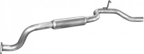 Глушитель (задняя часть) алюминизированная сталь POLMOSTROW 1053 (фото 1)