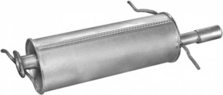 Глушитель (задняя часть) алюминизированная сталь POLMOSTROW 1201 (фото 1)