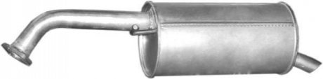 Глушник (задня частина) алюмінієва сталь 12.205