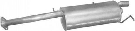 Глушник (задня частина) алюмінієва сталь POLMOSTROW 1222 (фото 1)