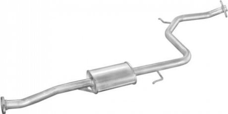 Резонатор (середня частина) алюмінієва сталь Mazda 323 (94-98) (12.61) Polmostrow