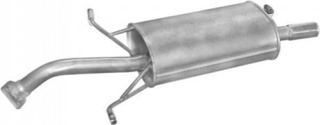 Глушник (задня частина) алюмінієва сталь POLMOSTROW 14131 (фото 1)