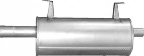 Глушник вихлопних газів 15.10ALU NISSAN CABSTAR 3.0D 98-06,TRADE 7505 3.0D 96-98 POLMOSTROW 1510 (фото 1)