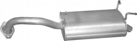 Глушитель (задняя часть) алюминизированная сталь POLMOSTROW 15.242 (фото 1)