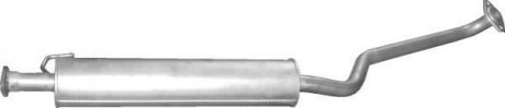Глушитель алюм. сталь, средн. часть Nissan Primiera 2.0i 16V Kombi 02/02-07 (15. POLMOSTROW 1541 (фото 1)