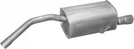 Глушник (задня частина) алюмінієва сталь POLMOSTROW 16101 (фото 1)