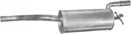Глушник (задня частина) алюмінієва сталь POLMOSTROW 1610 (фото 1)