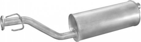 Глушитель (задняя часть) алюминизированная сталь POLMOSTROW 17139 (фото 1)