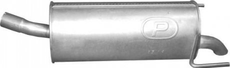 Глушитель (задняя часть) алюминизированная сталь POLMOSTROW 1714 (фото 1)